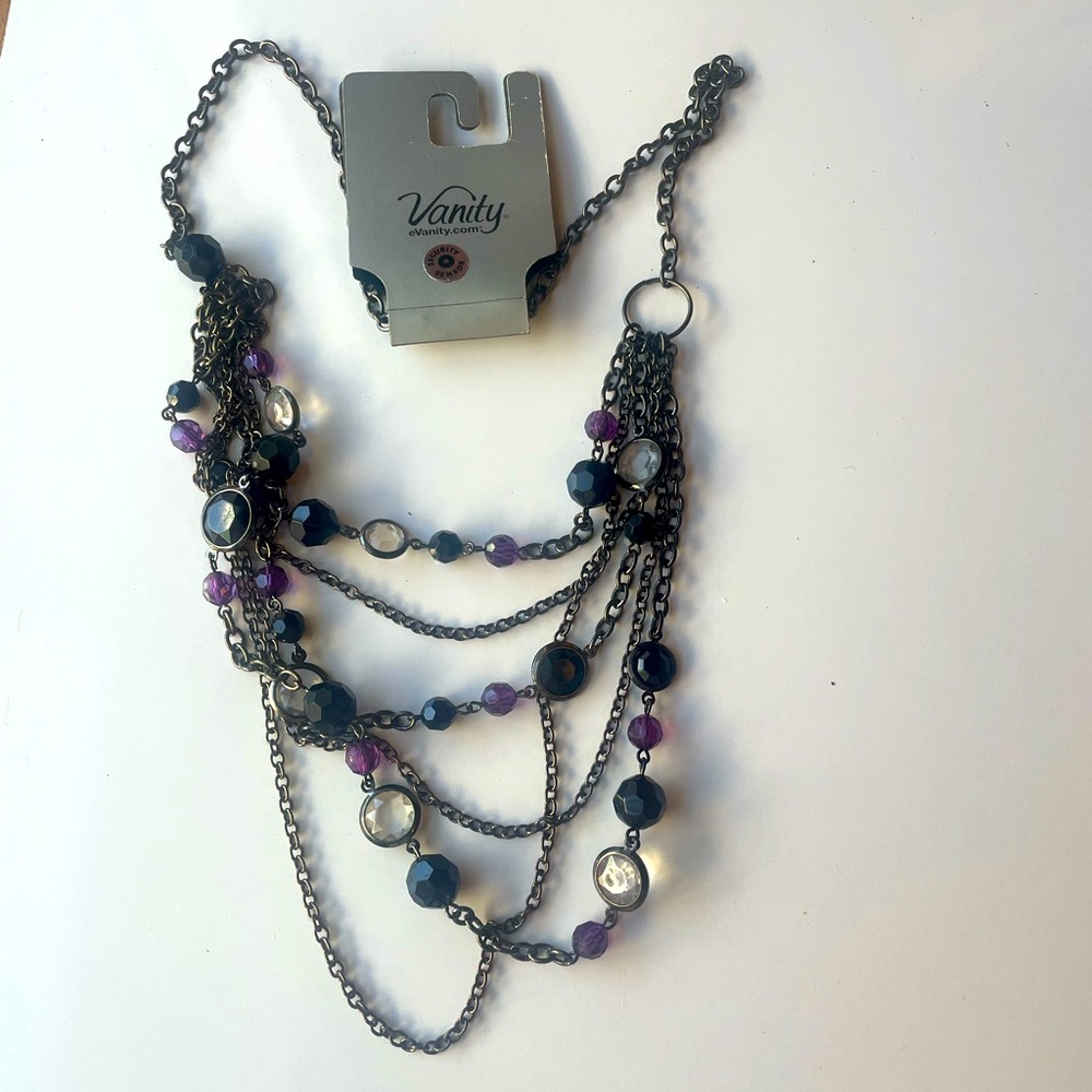 💙Multi strand necklace